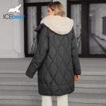 Thickened Bio Down Filling Winter Wardrobe Zipper Closure Fur Winter Jacket