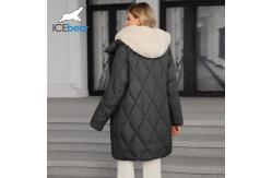 China Thickened Bio Down Filling Winter Wardrobe Zipper Closure Fur Winter Jacket supplier