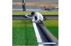China Long Curly 130Stitches/Meter Artificial Synthetic Lawn Turf Grass Carpet supplier