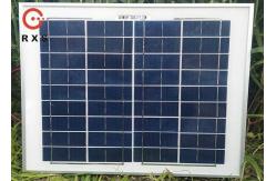 China 15W Polycrystalline Custom Solar Panels With 3.2mm Low Iron Tempered Glass supplier