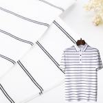 Sweat-Absorbent And Fashionable Skin-Friendly Striped Knit Fabric For Tracksuit for sale