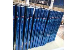 China 70% VLT Blue Reflective Chameleon Car Window Film 2mil PET supplier