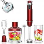 12-speed turbo mode splashproof stick hand blender with 304 stainless steel blade for sale