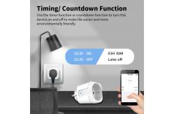 China Zigbee Remote Light Bulb Socket EU Plug Tuya Smart Wifi Switch Socket supplier