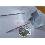 63.5mm Galvanized Steel Self Stick Insulation Pins To Install Foam Insulation Panels for sale