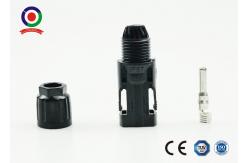 China 2 Pin  Solar Connector Excellent Plastic Material Low Transition Resistance supplier