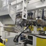 Used PLC High Speed Plastic Sheet Extrusion Line for sale