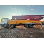 52m concrete pump truck with Mercedes Benz chassis for sale at a discount price, can operate normally for sale