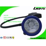 Semi - Corded Mining Cap Lights 10000Lux Compact Resistant With 1 Main Light 6 SMD for sale