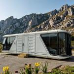 Chinese Design Style LED Lighting Mobile Capsule House Ultimate Mobile Living Experience for sale