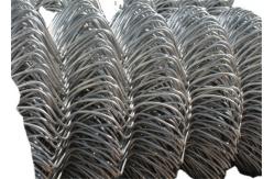 China 75mm Hole Galvanized Chain Link Fence Garden use supplier