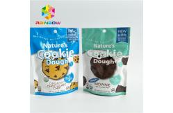 China Custom Printed Snack Bag Packaging Stand Up Pouch Resealable k Glossy Finish supplier