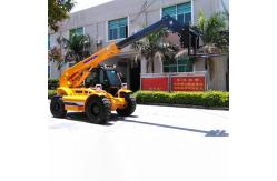 China 4ton Telescopic Forklift Handler Two Wheel Modes Easy To Purchzase supplier
