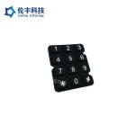 Water Resistant Silicone Rubber Keypad Embossing Button for Smooth and Precise Control for sale