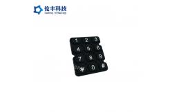 China Water Resistant Silicone Rubber Keypad Embossing Button for Smooth and Precise Control supplier
