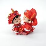 3D Anime Action Figures PVC Vinyl Material Collectible Chinese Wedding Doll for sale