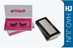 China Book Style Magnetic Eyelash Box Portable Custom Packaging For Eyelashes supplier