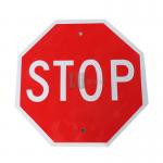 High Viz Retro Reflection STOP Road Sign Reflective Sign Stickers for sale