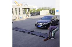 China Thermal Resistance Car Fire Blanket Most Efficient On EVs Or LI Fires supplier