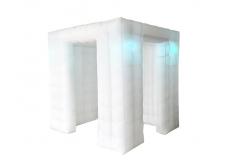 China Party Inflatable 360 Photo Booth 2.5m Mini Inflatable Led Photo Booth supplier