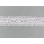 Flat Cotton Lace Trim With Linear Lace Pattern By The Yard For Garment Designer for sale