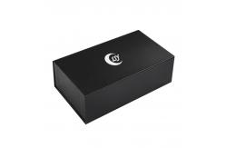 China Stamping Printing Handling Book Shaped Magnetic Box with Foam and 1200gsm Cardboard supplier