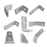 OEM Custom High Quality Angle Bracket Metal Wall Bracket Heavy Duty Furniture Hardware Mounting Bracket for sale