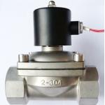 Zinc Alloy Electric Valve Actuator 1.0MPA , 2/2way Solenoid Valve 2W160-10 for sale