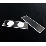 Clear 99.99% Machining Quartz Glass Ground Edge Xrd Medical Microscope Slide for sale