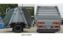 China Compression Rubbish Rear Loaders Manual Compressed Garbage Truck supplier