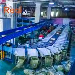 Automated Sorting Machine Linear Sorter High Speed Small Parcel Economic Cycling Cross Belt Sorter For Parcel Express for sale