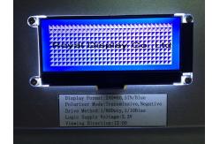 China 240X80 Cog IC St7529 Transflective LCD Display FStn FPC Parallel supplier