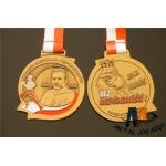 Customised 3D Mold Relief Soft Enamel Medals Personlized Shape 60*3MM