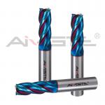 HRC65 Carbide End Mill 10mm End Mill For Hardened Steel And Titanium for sale