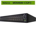 Open Ethernet Switch with Cumulus Linux 64 Qsfp28 Ports 2 Power Supplies AC X86 CPU Standard Depth P2c MSN4600-CS2FC 100gbe for sale