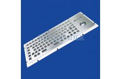 China IP65 Rated Stainless Steel Industrial Computer Kiosk Keyboard With Trackball supplier
