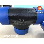ASTM A860 WPHY 60 Tee Carbon Steel Pipe Fittings B16.9 Oil Gas Piping for sale
