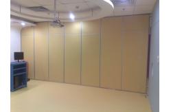 China Soundproof Wooden Movable Partition Walls / Folding Partition Wall Systems supplier