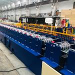 0.8mm Aluminum Ceiling Wall Panel Roll Forming Machine With Plc Control System for sale