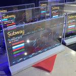 Dustproof Foldable OLED Display / OLED Computer Display Antiglare Surface for sale