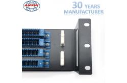 China 19 Inch Cable Side MDF Main Distribution Frame 100 Pairs Telephone Terminal Block supplier