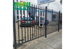 China 8ft Eco-Friendly Metal Aluminum Security Fence For School And Garden supplier