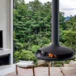 Heavy Wood Burning Fire Pits In Black / White Or Customized Finish Assembly For Outdoor Entertainment Area for sale