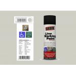 AEROPAK for wall with ROHS 500ml matt grey white Line Marking Spray Paint for sale