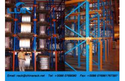China Warehouse Storage Drive In Pallet Racking System , Industrial Flow Through Racking supplier