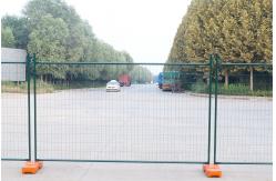 China PVC Coating Temp Construction Fence For Crowd Control supplier