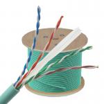 Plenum Rated Cat6 Cat6a Cable CMP FEP UTP FTP Lan Networking Ethernet Cable for sale
