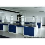 Easy Cleaning Steel Lab Furniture , Standard Socket Steel Lab Bench for sale