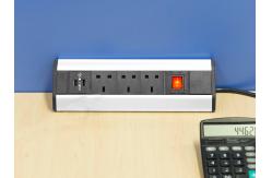 China Clamp On Desk Mount Power Strip Innovative Design With Robust Materials supplier