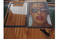 China Magnetic Crystal A2 A3 Ultra Slim 8Mm ODM Backlit Poster Frame supplier
